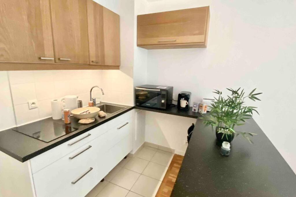 Appartement Moderne, Metro 7, Parking Et Jardin Villejuif Exteriér fotografie