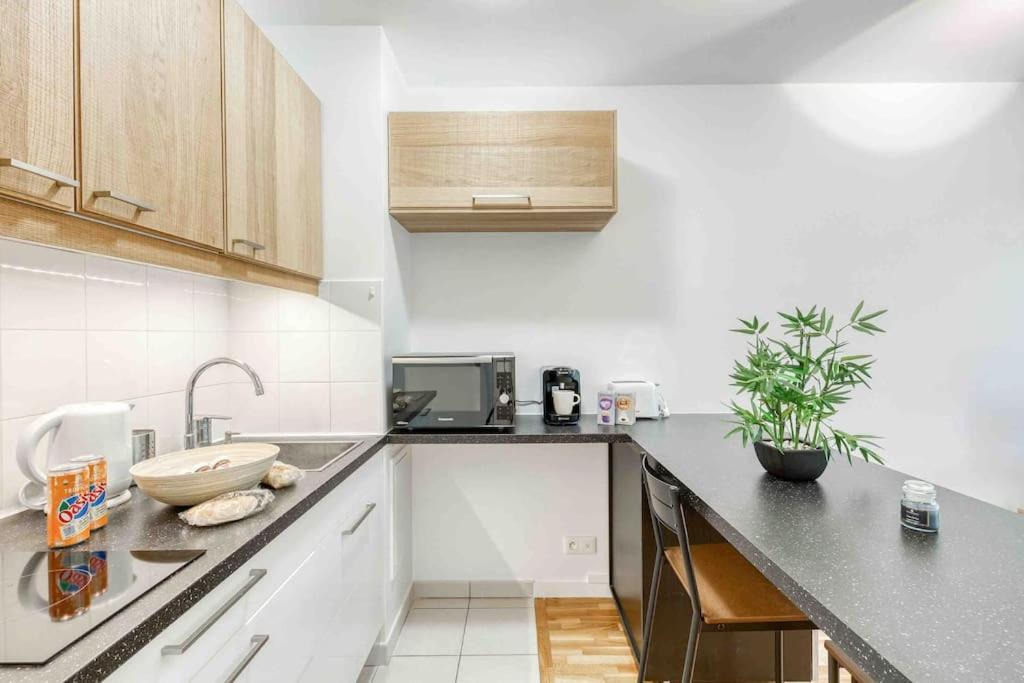 Appartement Moderne, Metro 7, Parking Et Jardin Villejuif Exteriér fotografie